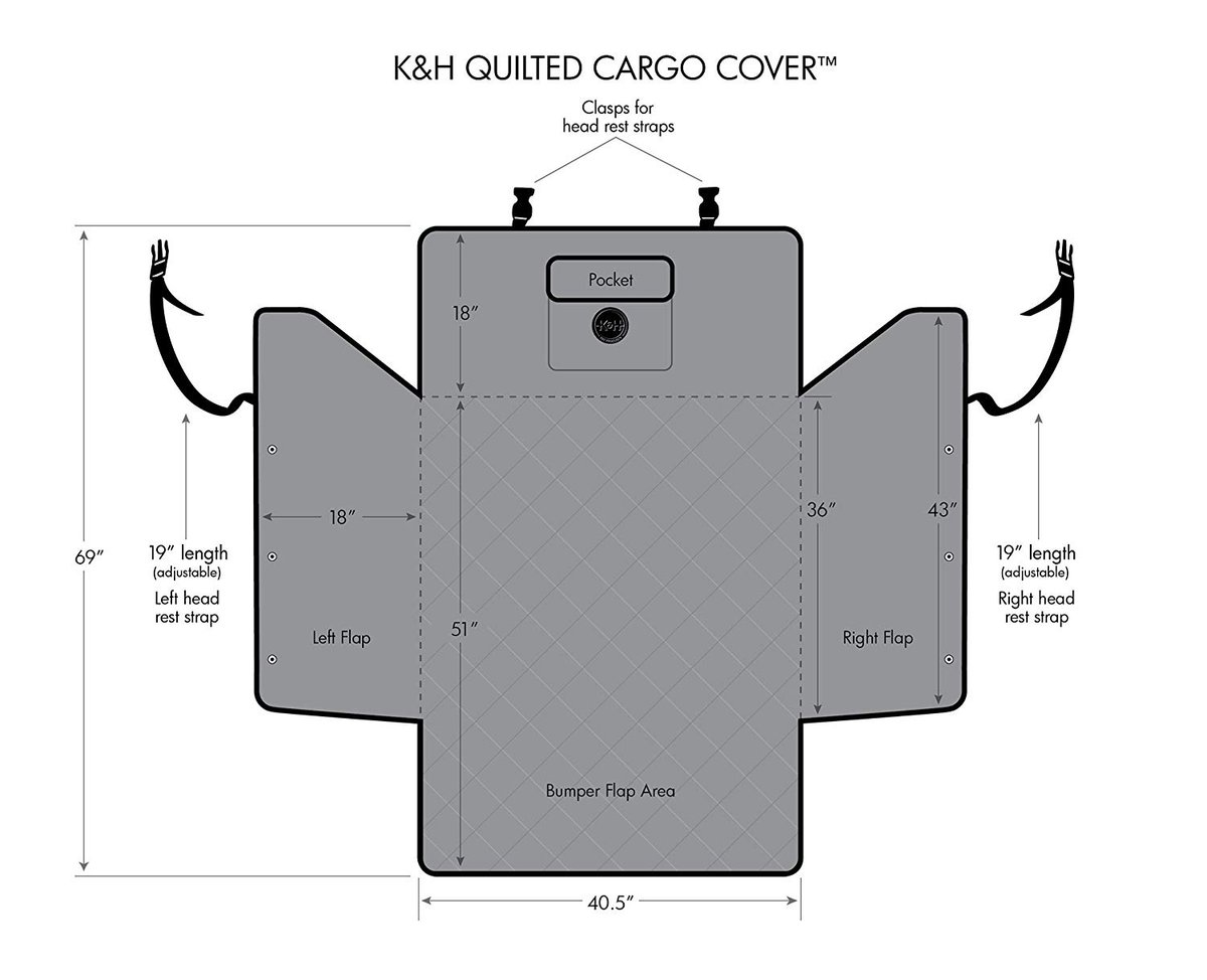Dog Cargo Cover for SUV P3650 thumbnail 6