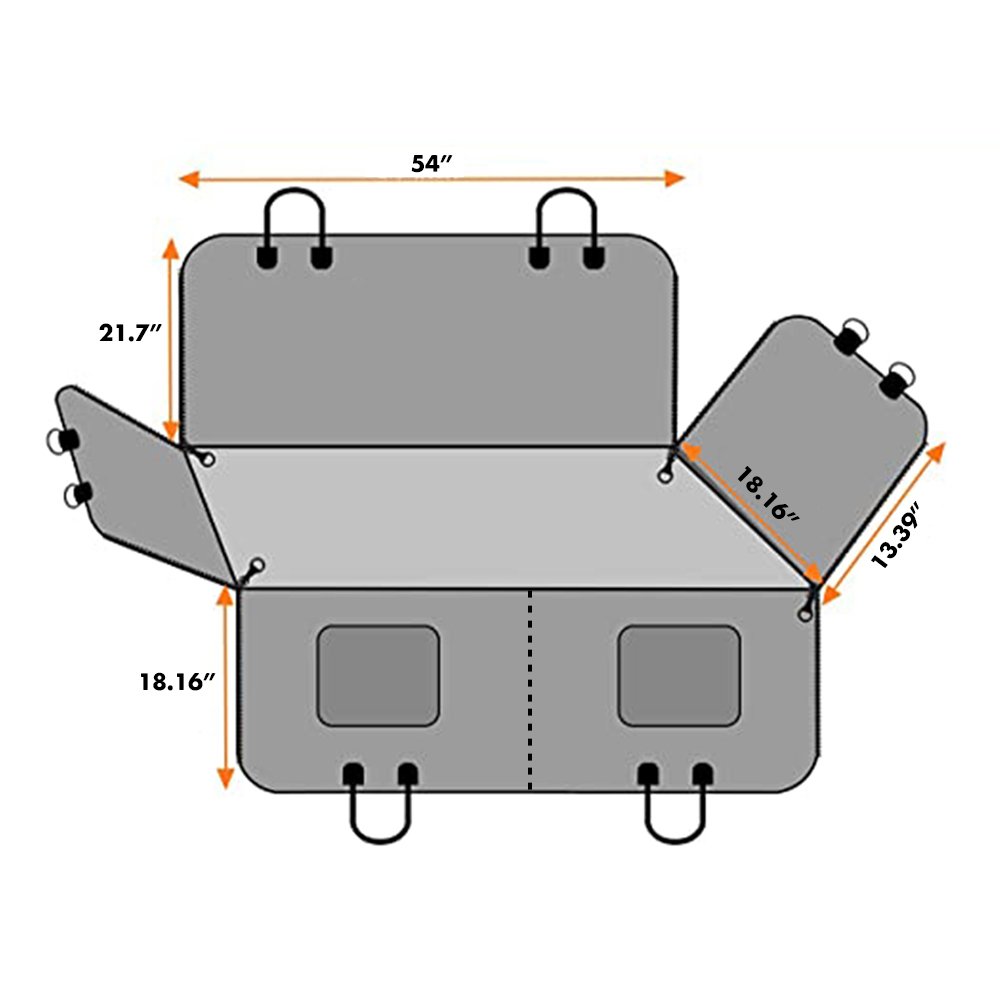Dog Blanket for Car Back Seat P3252 thumbnail 7