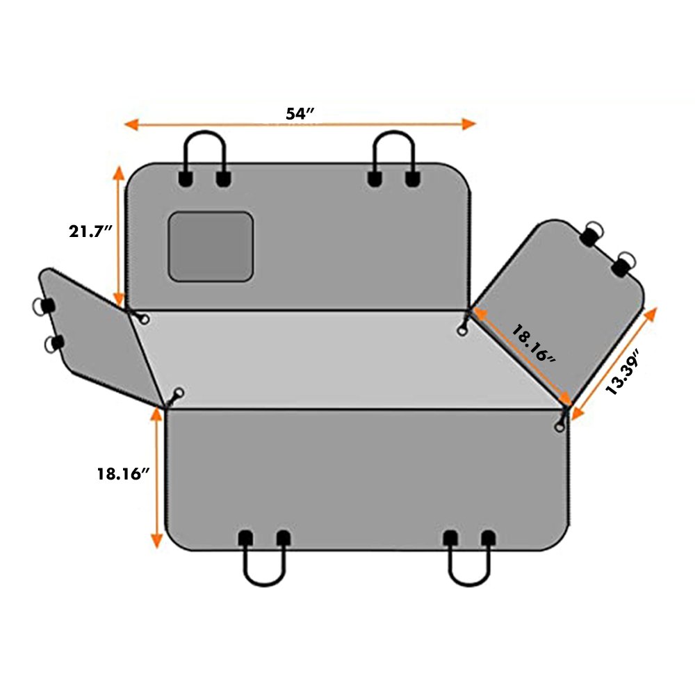 Quilted Pet Car Seat Hammock P3350 thumbnail 9