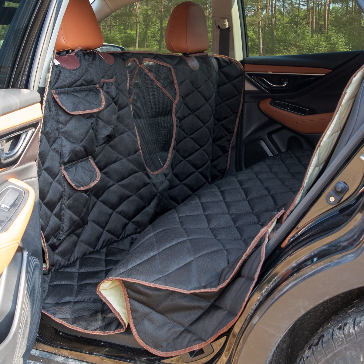 Back Dog Seat Cover for Cars P3356