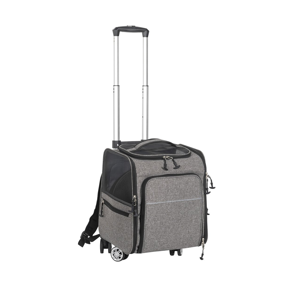 Pet Backpack Carrier with Wheels P1403 thumbnail 2